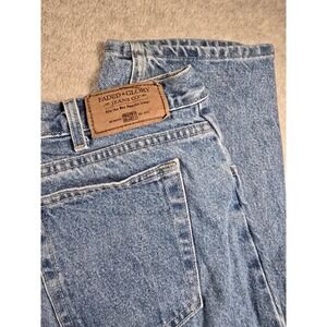 Vintage Y2K Faded Glory Original Fit Mens Jeans Denim 40 x 32 Cotton Made USA